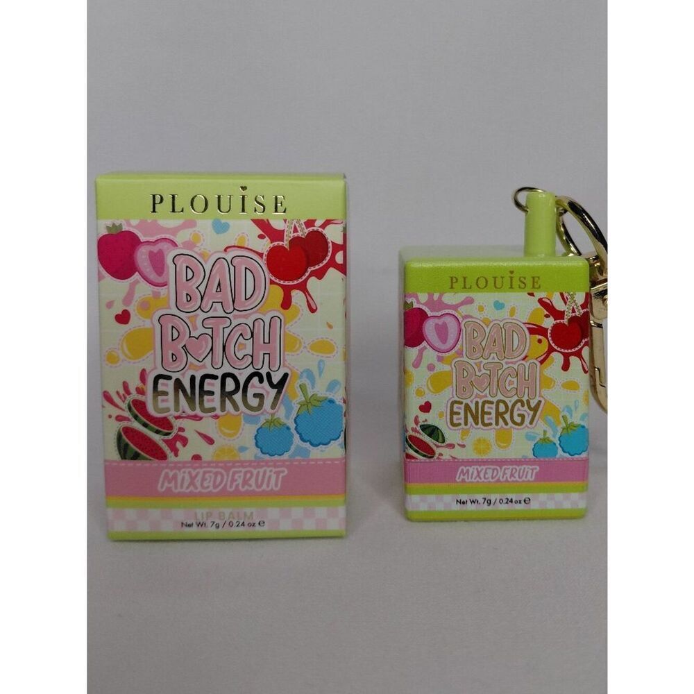 P.Louise - Bad B❤︎tch Energy Keychain Lip Balm - Mixed Fruit